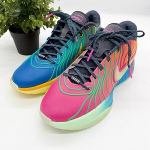 Nike Lebron XXI Basketball Shoes Multicolor Sneakers HF5353-400 Mens Size 10